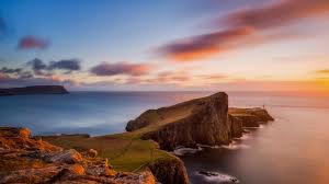 Neist point lighthouse is a lighthouse located on neist point on the isle of skye in scotland. Neist Point On Isle Of Skye At Sunset Scotland Uk Windows 10 Spotlight Images
