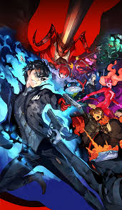 The protagonist and a collection of compatriots he meets along the way. Persona Phone Wallpapers Wallpaper Cave