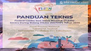 Juknis fls2n daring sd 2020.pdf, unduh demikianlah petunjuk teknis (juknis) / petunjuk pelaksana (juklak) pelaksanaan fls2n daring jenjang smp tahun 2020 yang dapat di sampaiakn, semoga informasi ini bermanfaat. Juknis Fls2n Daring Bidang Dikdas Sd Dan Smp Tahun 2020 Informasiguru Com