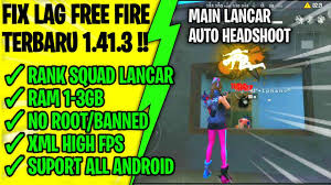Published wed, jun 30 202112:50 pm edtupdated 2 min. Fix Lag Free Fire 1 41 3 Cara Mengatasi Lag Di Free Fire Terbaru Ram 1