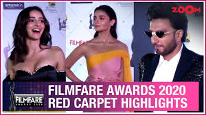 Filmfare Awards 2020 Red Carpet Highlights Ranveer Singh Alia Bhatt Interviews Uncut Youtube