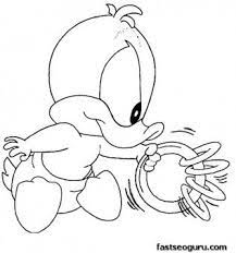 Baby duck coloring page 78 surprising sheets baby daffy duck. Pin On Coloring