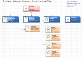 Southern Winery Our Organizational Chart