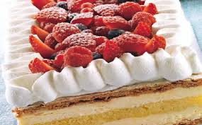 Prima di tutto preparate le crema: Torta Millefoglie Ai Frutti Di Bosco Alice Tv