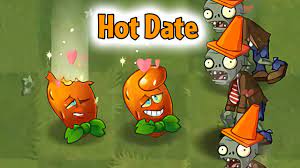 Plants vs Zombies 2 - Hot Date Gameplay | Invisible Hot Date Glitch -  YouTube