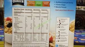 Is Quaker Instant Oatmeal Apple Cinnamon Healthy