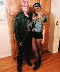 Diy Badass Biker Couple Couplescostumes Diy Biker Girl Halloween Costume Biker Halloween Costume Biker Girl Halloween