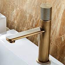 For this price, the porist chrome wall mounted dual handle bathroom sink faucet solid brass is highly recommended and is a popular choice with lots of people. Single Hole Antique Brass Bathroom Sink Faucet Single Knob Solid Brass