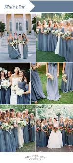 Slate Blue Bridesmaid Dresses Ideas For Summer Weddings Summer Bridesmaid Dresses Bridesmaid Colors Summer Bridesmaids