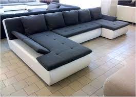 Schon Grau Weisse Couch