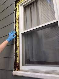 Open the tab slightly on the top molding at the leading edge, enough to clear the body painted steel door / window frame beneath. How To Replace Exterior Window Trim Frugalwoods