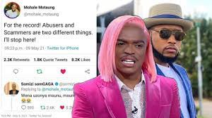 Somizi posted a cryptic message late on sunday after his estranged husband mohale motaung alleged that he was physically abusive. Somizi And Mohale Divorce What We Know So Far Iharare News