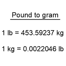 Conversion Convert Pounds To Grams Online