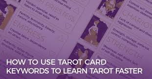 How To Use Tarot Card Keywords To Learn Tarot Faster Biddy