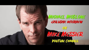 Actor/Writer Michael McGlone ( 'The Geico Man', The Brothers McMullen) w/ Mike  Messier