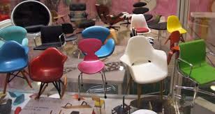 Midcenutry modern dollhouse sofas and couches. Design In Miniature Modern Dollhouse Furniture Ideas