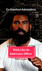 Think about your #collegeapps like an admission officer. Here's one way.  #collegeadmissions #collegeadvice