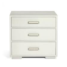 Upon opening it, the internal mechanism will play. Portia Bedside Chest Burke Decor