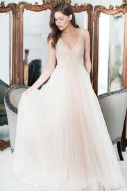 For sophisticated evening affairs, add a sense of regality to your wedding with deep shades of purple bridesmaid dresses. Our Favorite Light Pink Blush Wedding Gowns Kelly Faetanini