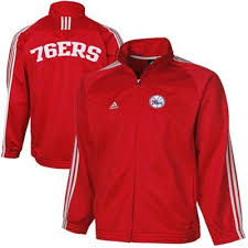 Adidas Philadelphia 76ers Youth Full Zip Track Jacket Red Red Jacket Winter Attire Philadelphia 76ers