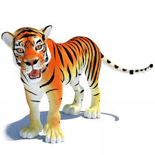 Tiger Rigged 3d Model In 2020