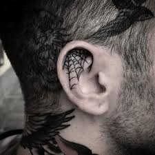 Ear Tattoos For Men Ear Tattoos For Men Tattoo Ear Face Tattoos