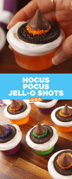 Hocus Pocus Jell O Shots Recipe In 2020 Halloween Jello Jello Shot Recipes Shot Recipes