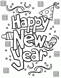 These alphabet coloring sheets will help little ones identify uppercase and lowercase versions of each letter. Happy New Year Coloring Pages Sheets New Year S Coloring Home