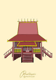 Seperti namanya rumah ini memiliki bangunan yang mama bubungan lima sebenarnya diambil berdasarkan nama dari desain atap rumah ini. 55 Gambar Kartun Rumah Limas Terbaik Koleksi Gambar Rumah Terlengkap