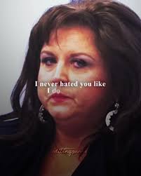 Kelly Pointing Finger at Abby