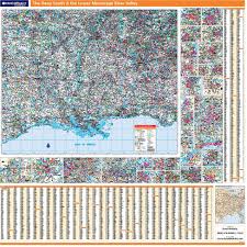 Proseries Wall Map Deep South The Lower Mississippi River Valley