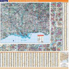 proseries wall map deep south the lower mississippi river valley