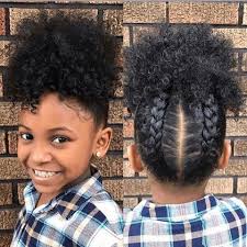 Hair is a reflection of a girl's identity and her personality. Little Natural Cutie With A Curly Updo Londyn Rhayneb Naturalhairmag Http Www Naturalhairmag Com Raise Chi Hair Styles Baby Girl Hairstyles Toddler Hair