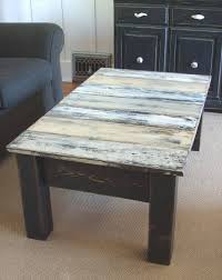 It was too small as a dining table but would be great as a coffee table. Diy Antique Pallet Coffee Table Makeover