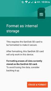 But you have to point the file path to where you mounted the sd card, if you put a file here the sd card drive will be affected not the local disk. The Mystery Reviews Format Sd Card As Adoptable Storage Good Or Bad Idea