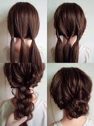Easy Wedding Hairstyles To Try Yourself At Home Event Planning Ideas Wedding Planning Tips Bookeventz Blog Hair Hacks Hair Styles Long Hair Wedding Styles