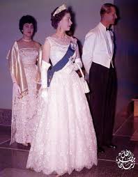 فتحية نكروما مع الملكة اليزابيث ملكة بريطانيا Her Majesty The Queen Queen Elizabeth Ii Queen Elizabeth