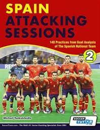 Spain Attacking Sessions 140 Practices From Goal Analysis Of The Spanish National Team Treinador De Futebol Treinador Futebol