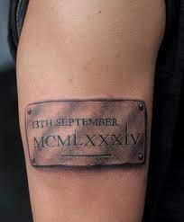 Conversión entre números romanos y números del sistema decimal. 60 Tatuajes De Numeros Romanos Disenos Significados