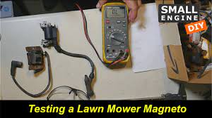 How does one go about diagnosing a no spark situation? How To Test A Lawn Mower Magneto Coil Youtube