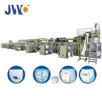 Jwc Automatic Biodegradable Machines Pull up Pants Baby Diapers Making  Machine Price