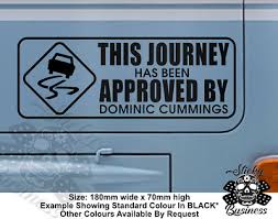 Cummings said that he would provide the mps with evidence to back up his claims about matt hancock being a liar. Dominic Cummings Sticker Lock Down Funny Approved Eye Test Car Van 19 Colours Ebay