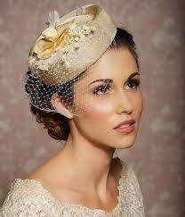 Ivory Cream Champagne Headpiece Bridal Hat Bridal Hair Etsy Hat Hairstyles Wedding Hats Headpiece