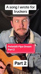 Here’s a little more of Peterbilt Pipe Dream. Full slng coming soon. Thanks  so much for all the love lately. I love sharing my songs with y’all.  #peterbilt #trucker #truckdriver #songwriter ...