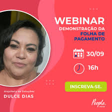 🔸 Para sanar todas as dúvidas relacionada a Folha de Pagamento da People  by StarSoft nossa especialista Dulce Dias preparou uma demonstração online  no dia 30/09 as 16h., Aproveite para conhecer o ...