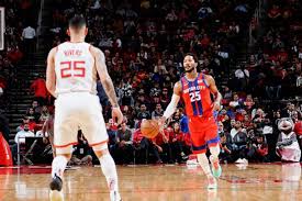 Pistons vs rockets on december 14, 2019. Nba Pistons Ride Rose Bench Past Rockets Abs Cbn News