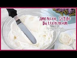 American Buttercream Recipe Renee Conner Youtube With Meringue Powder Buttercream Recipe Butter Cream Delish Cakes