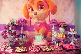 Skye Paw Patrol Birthday Party Ideas Photo 1 Of 52 Paw Patrol Birthday Party Birthday Parties Skye Paw Patrol Party