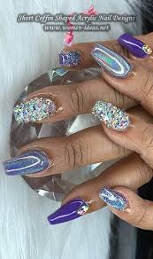Wear gold rings as well. 26 Short Coffin Shaped Acrylic Nail Ideas For Spring And Summer Season Womens Ideas
