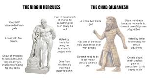 处男赫拉克勒斯vs 猛男吉尔伽美什: rvirginvschad